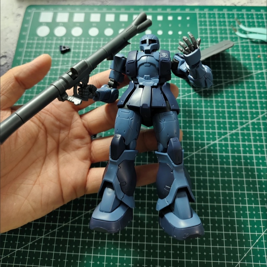 GTO MS-05 HG 1/144 Zaku Black  - Model Kit Zaku ulasan dan harga