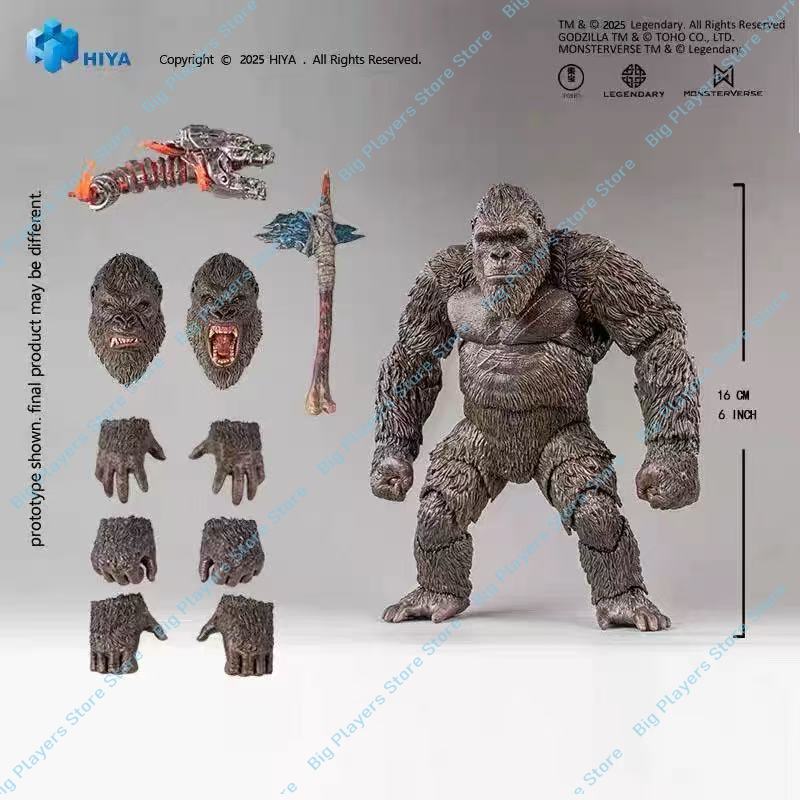 Spot Goods HIYA Kong 2.0, Godz - Model Kit Godzilla ulasan dan harga
