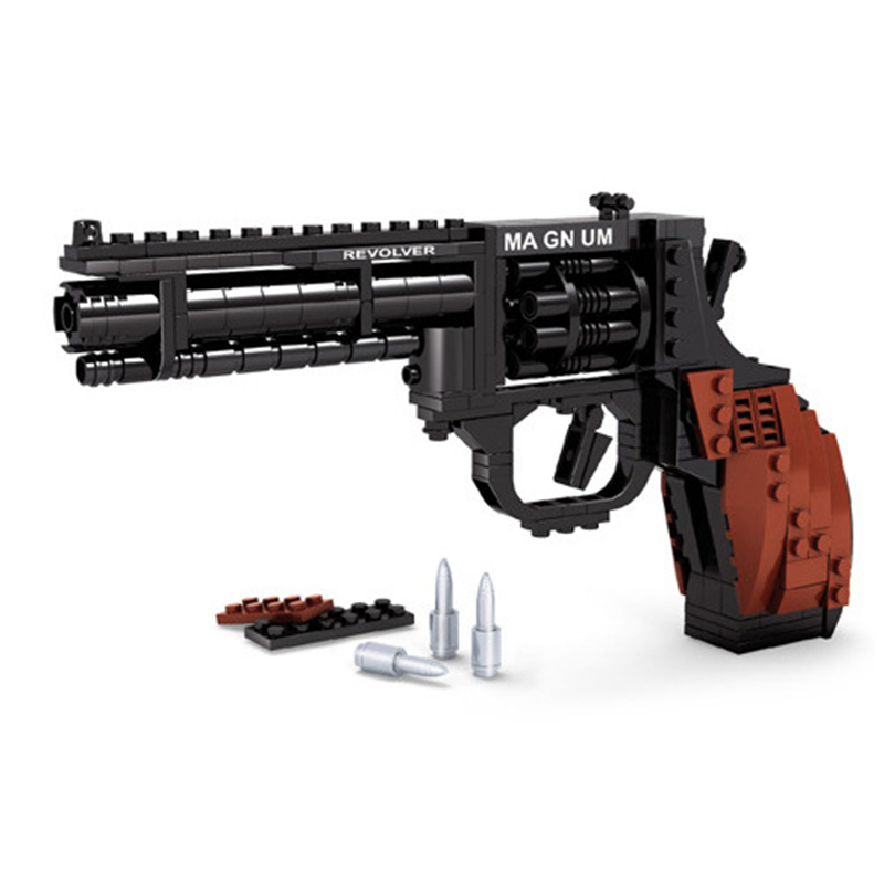 Ausini SWAT Magnum Revolver Pi - Model Kit Revolver ulasan dan harga