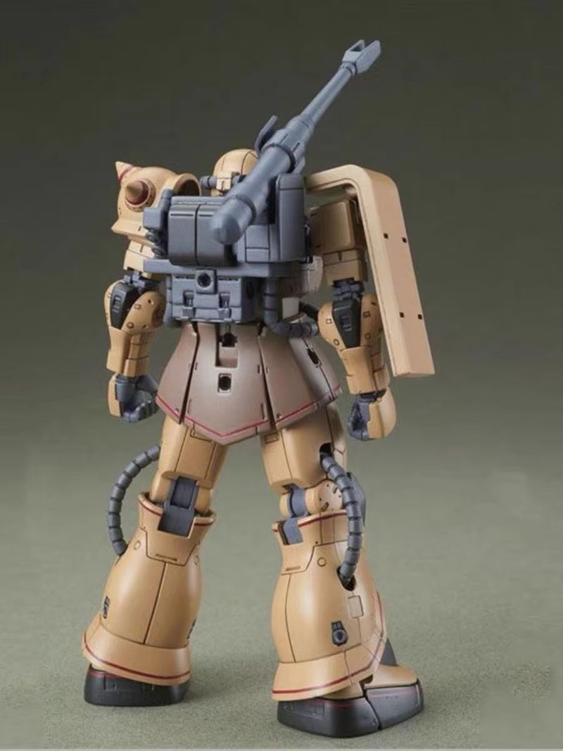 Hg 1/144 Gto Ms-06c-6/R6 Zaku  - Model Kit Zaku ulasan dan harga