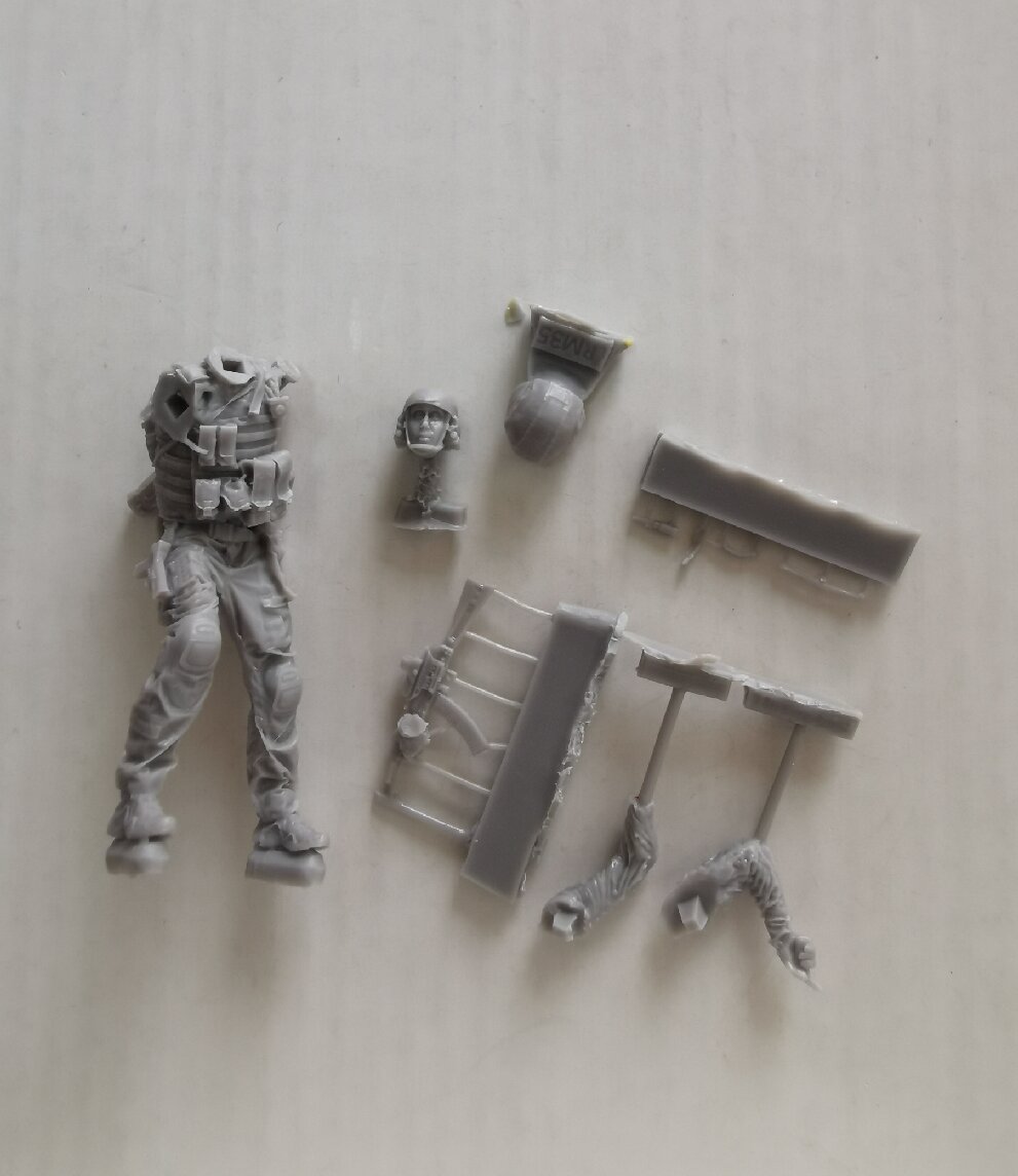 1:35 model kit resin kit   357 - Model Kit Ww2 ulasan dan harga