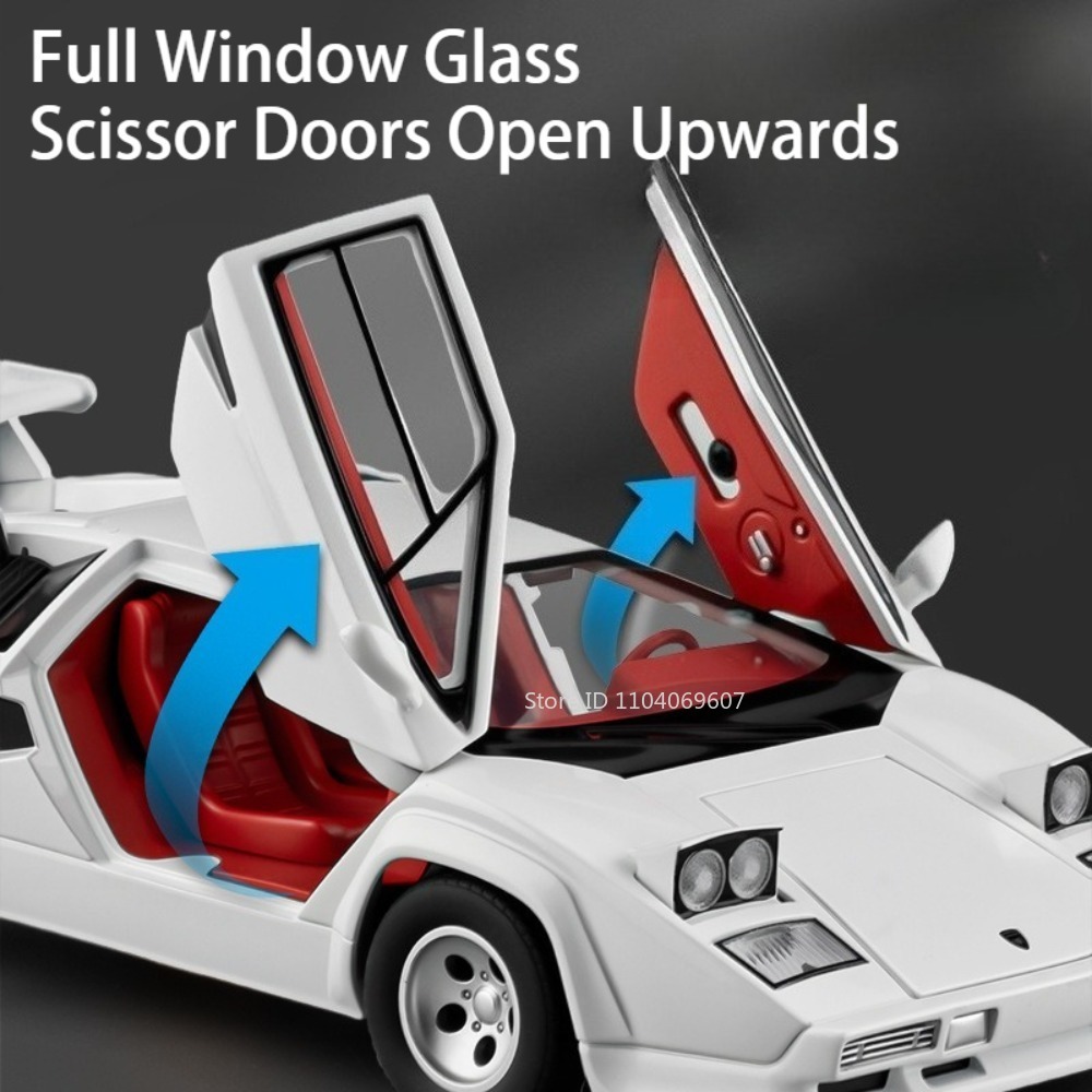1:24 Countach LP500S REVUELTO  - Model Kit Lamborghini ulasan dan harga