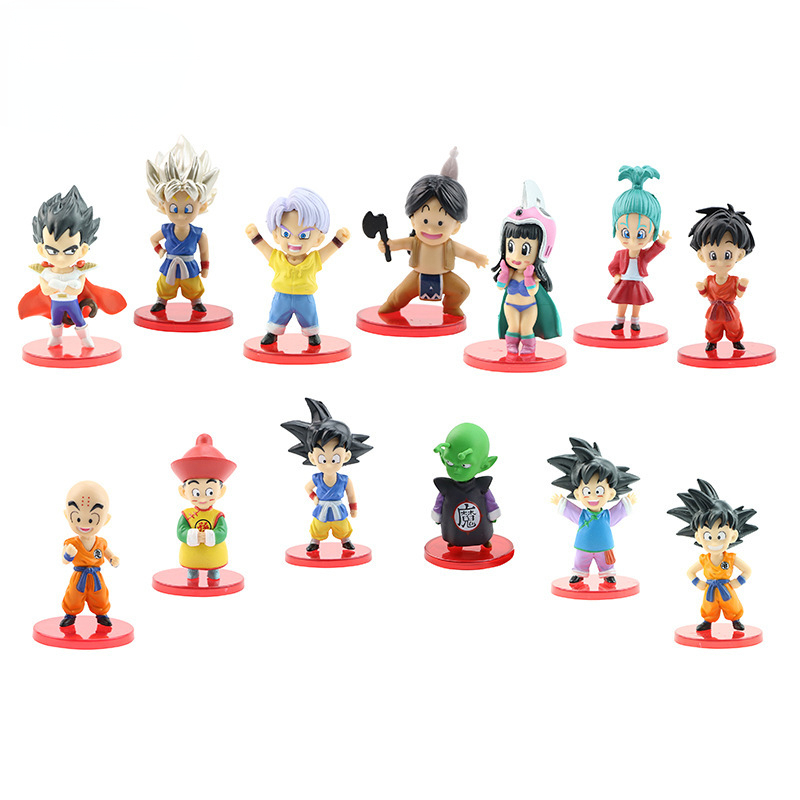 13pcs/lot dragon Ball mini fig - Model Kit Vegeta ulasan dan harga