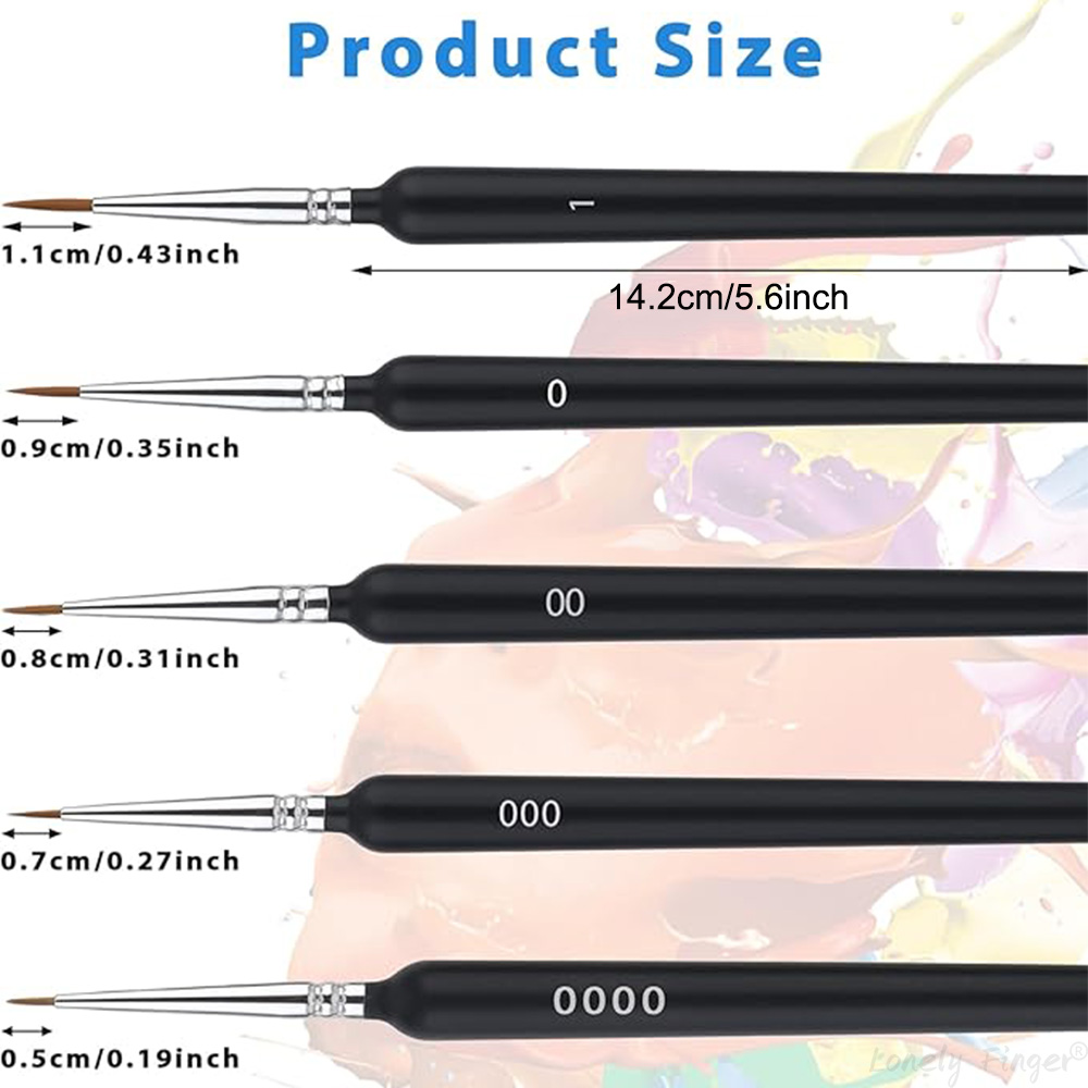5/11Pcs Paint Brushes Set, Art - Paint Model Kit ulasan dan harga