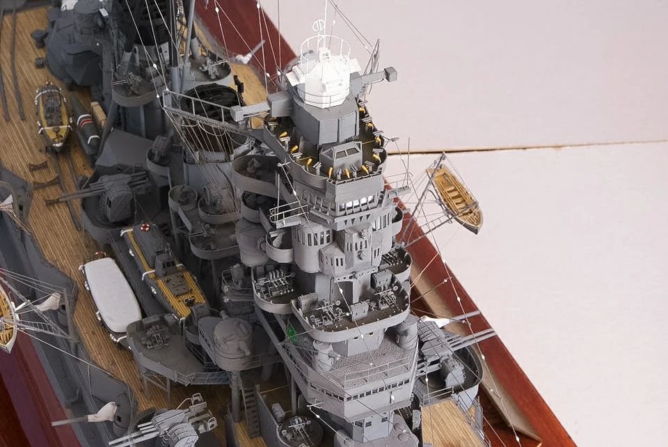 1:200 Scale WW2 Battleship Hie - Model Kit Ww2 ulasan dan harga