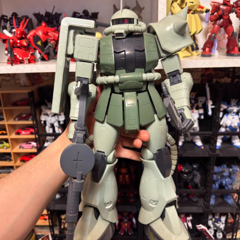Hot 1/48 MEGA Zaku II Assembly - Model Kit Zaku ulasan dan harga