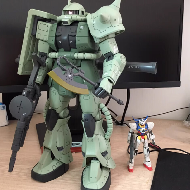 Hot 1/48 MEGA Zaku II Assembly - Model Kit Zaku ulasan dan harga
