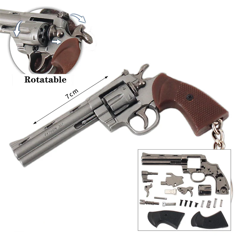 7cm Colt 357 Revolver Gun Mode - Model Kit Revolver ulasan dan harga