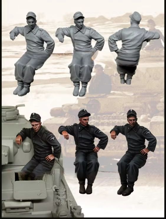 Model kit 1:35 model kit resin - Model Kit Ww2 ulasan dan harga