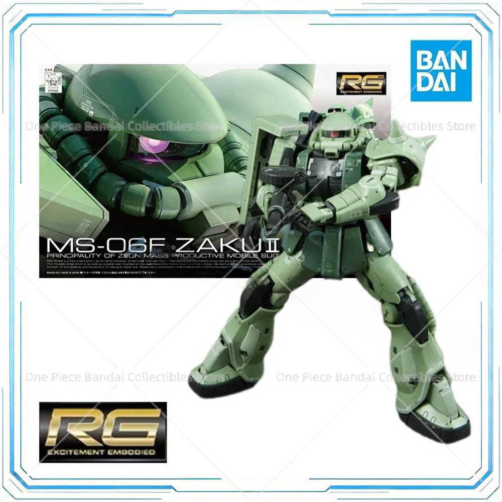 Bandai RG 1/144 MS-06F Zaku II - Model Kit Zaku ulasan dan harga