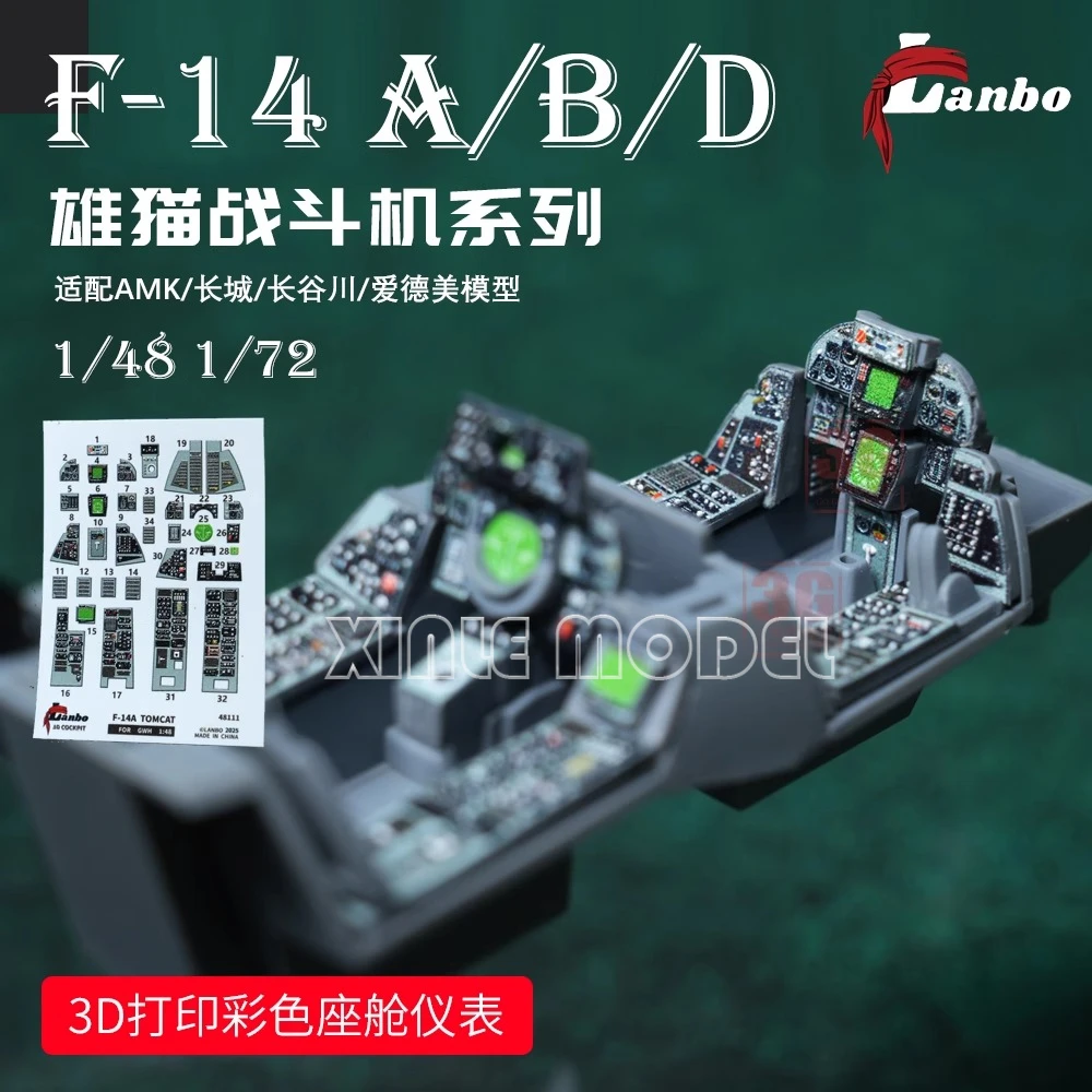 Lanbo 3D color cockpit instrum - Model Kit Academy ulasan dan harga