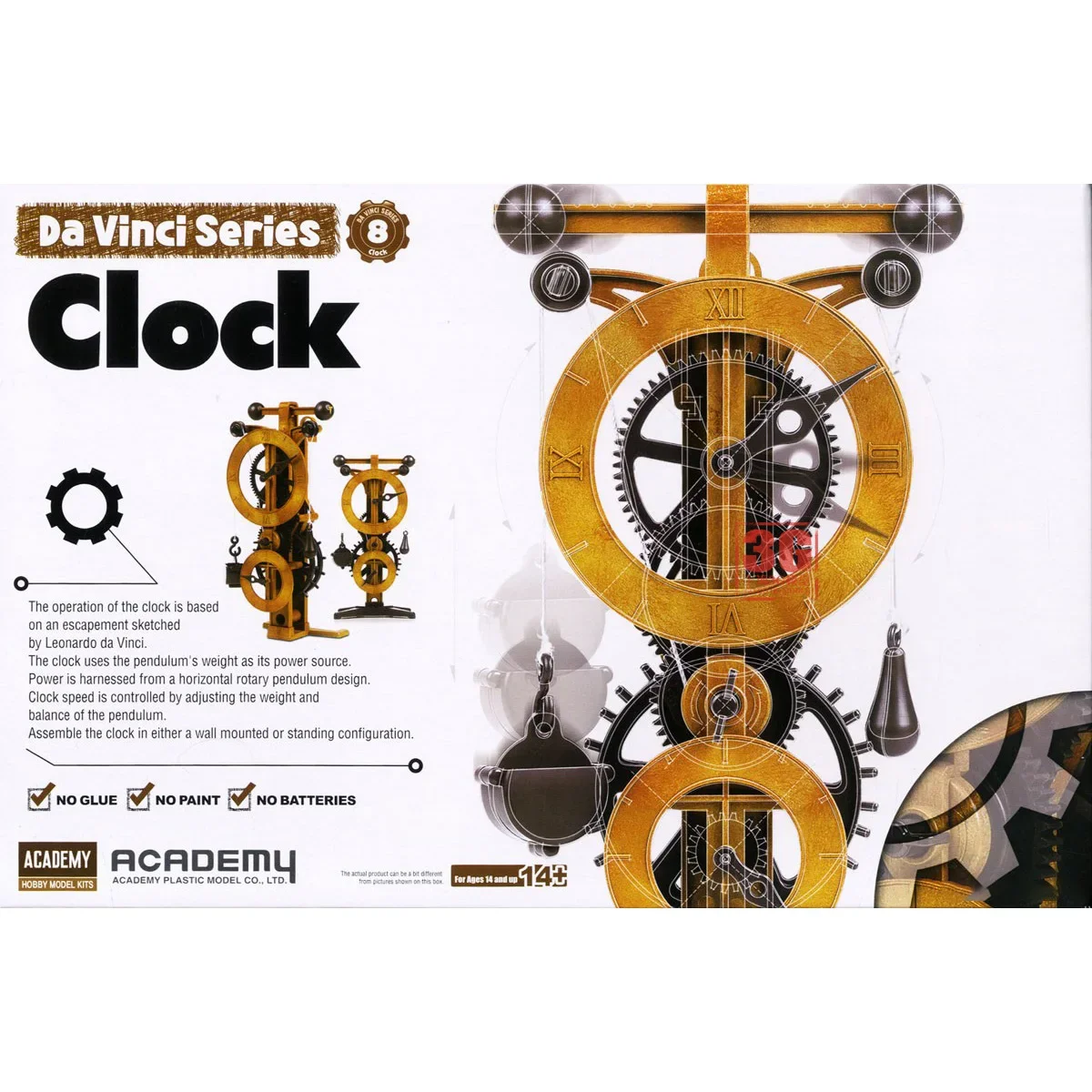 Academy Model  Da Vinci Scienc - Model Kit Academy ulasan dan harga