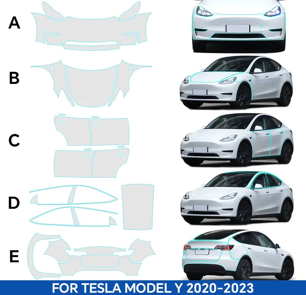 8.5Mil TPU Bumper Pre-cut PPF  - Paint Model Kit ulasan dan harga