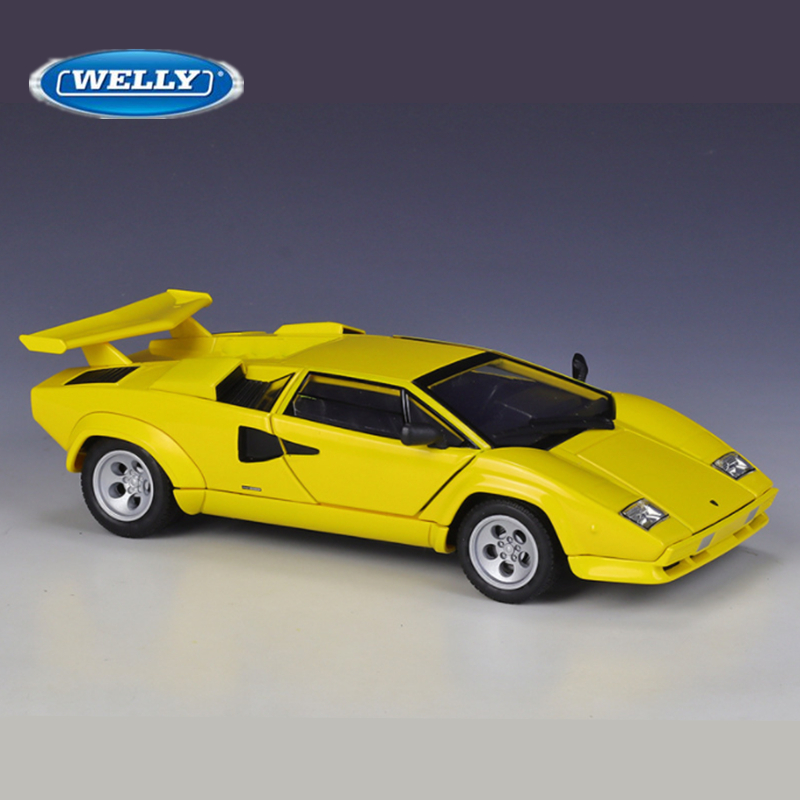 Welly1:24 Lamborghini Countach - Model Kit Lamborghini ulasan dan harga