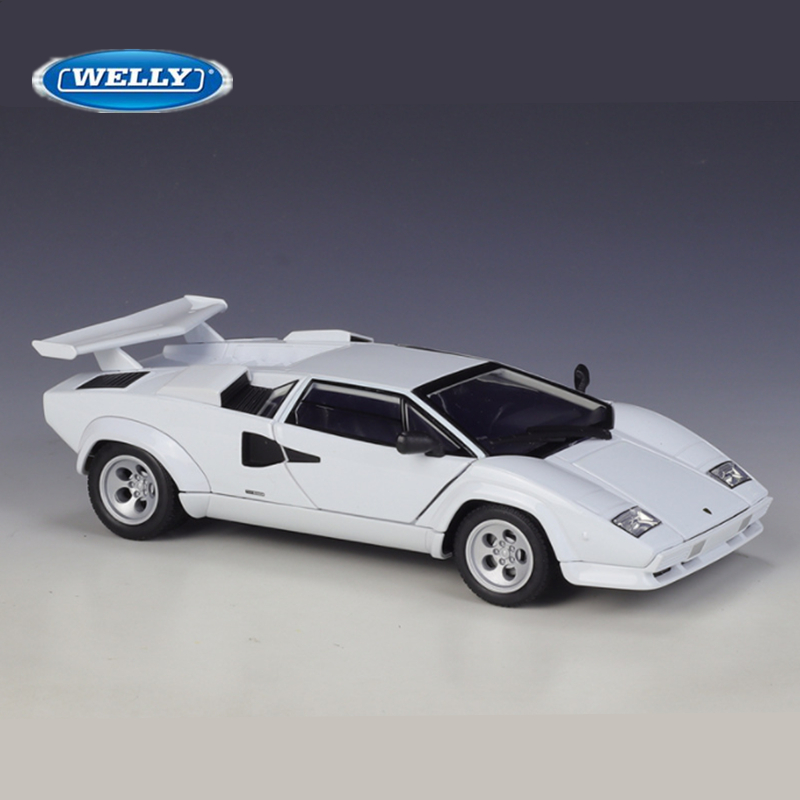 Welly1:24 Lamborghini Countach - Model Kit Lamborghini ulasan dan harga