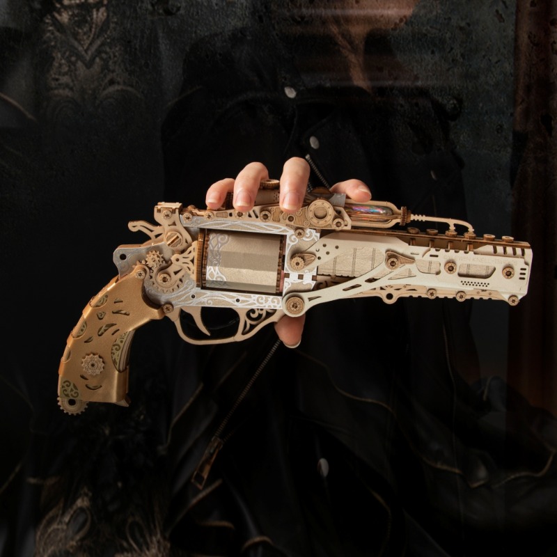 How Cat Steam Revolver Assembl - Model Kit Revolver ulasan dan harga