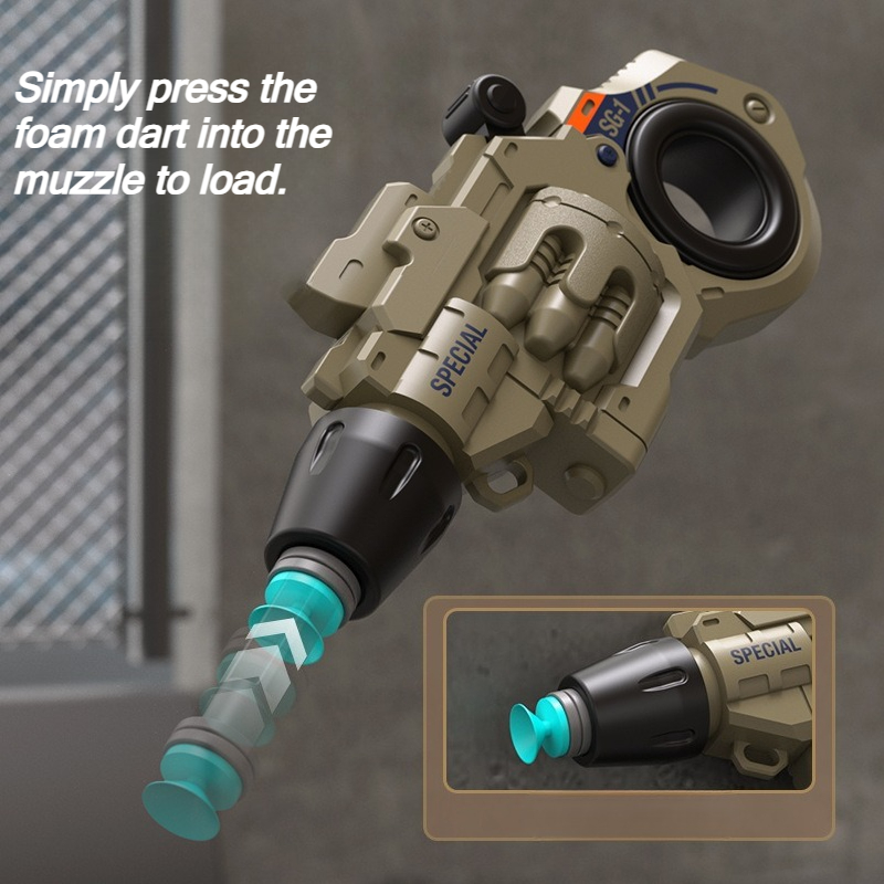 2-Pack EDC Fidget Launcher Rev - Model Kit Revolver ulasan dan harga