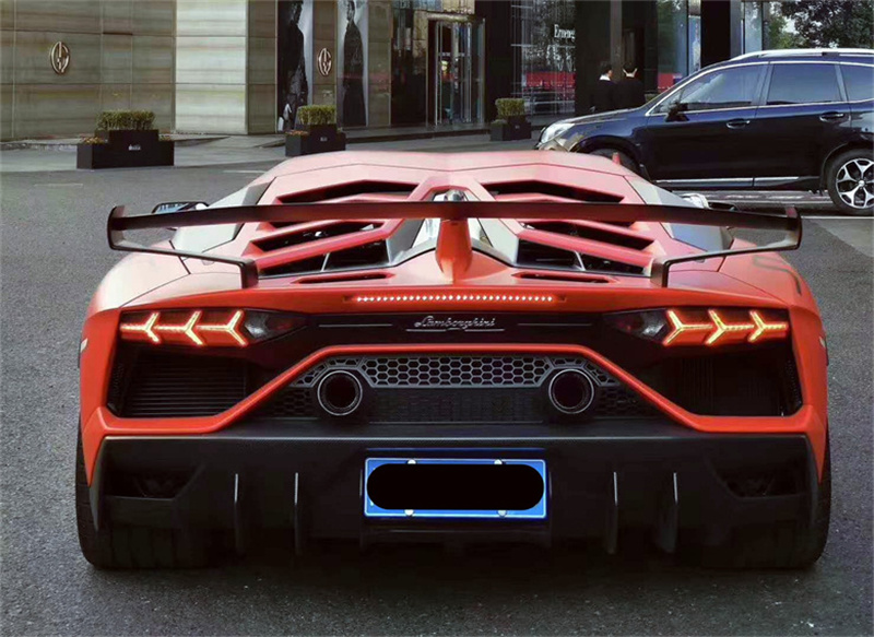 New Half Carbon Fiber Rear Bum - Model Kit Lamborghini ulasan dan harga