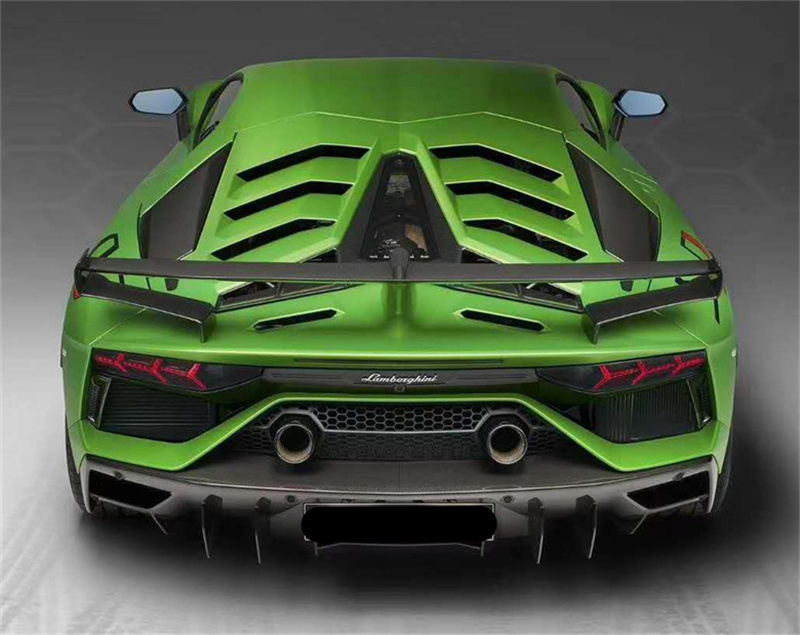 New Half Carbon Fiber Rear Bum - Model Kit Lamborghini ulasan dan harga