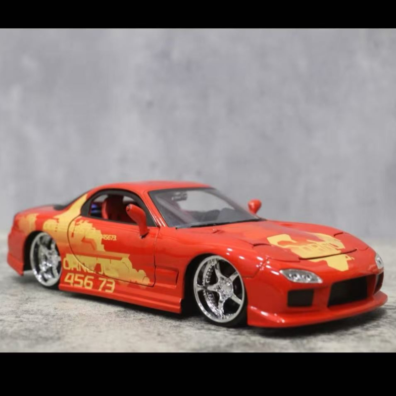 JADA 1:24 Tokyo Drift Han RX7  - Model Kit Lamborghini ulasan dan harga