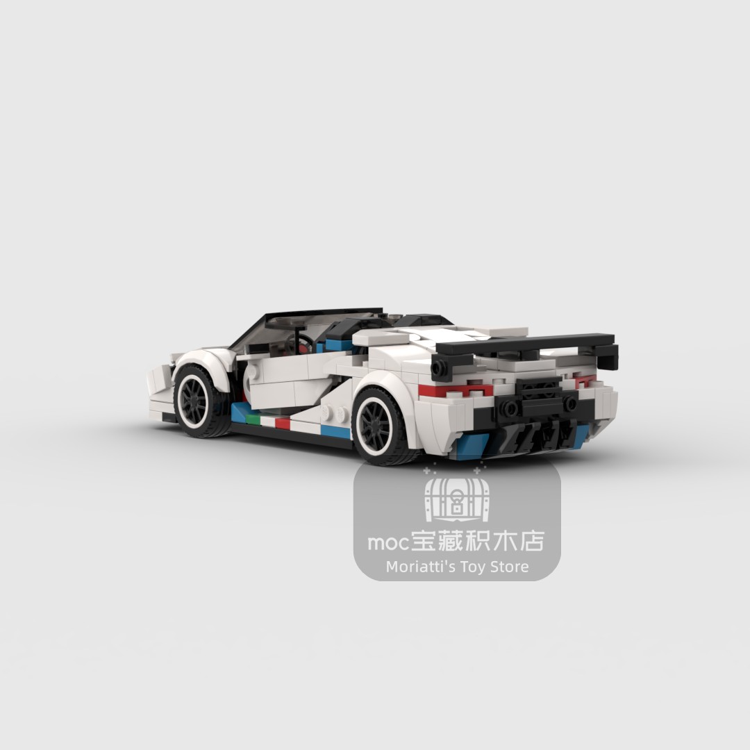 MOC Lambo Aventador SVJ  368pc - Model Kit Lamborghini ulasan dan harga