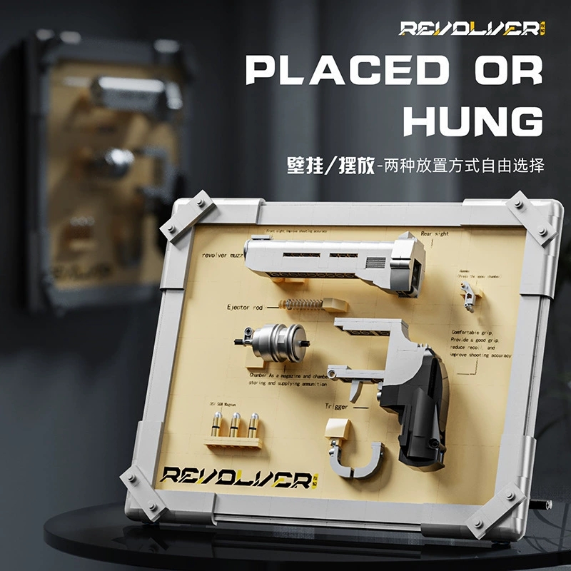 559 PCS Revolver Model Kit, MO - Model Kit Revolver ulasan dan harga