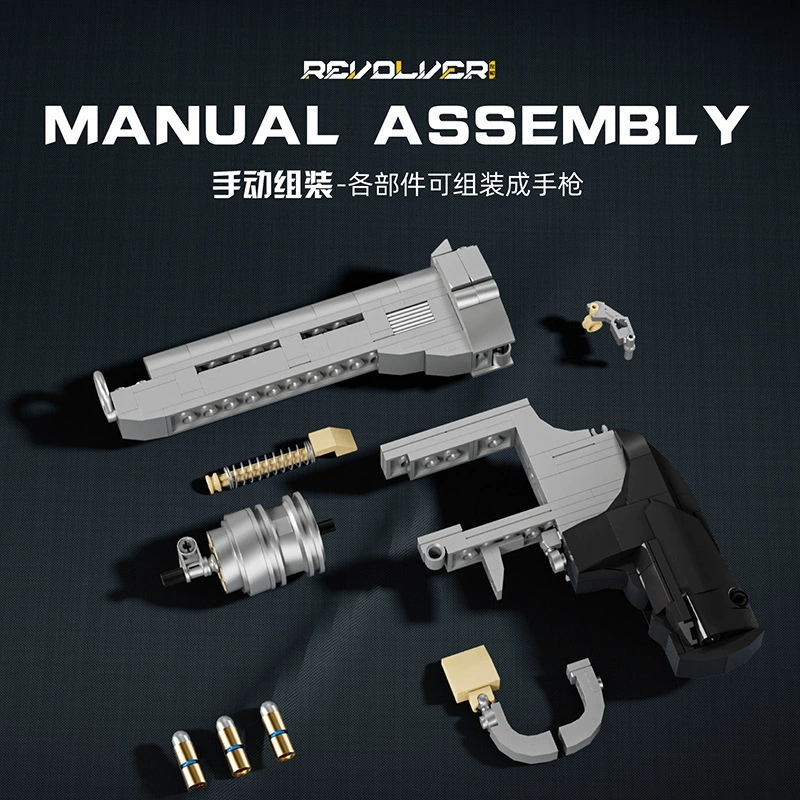 559 PCS Revolver Model Kit, MO - Model Kit Revolver ulasan dan harga