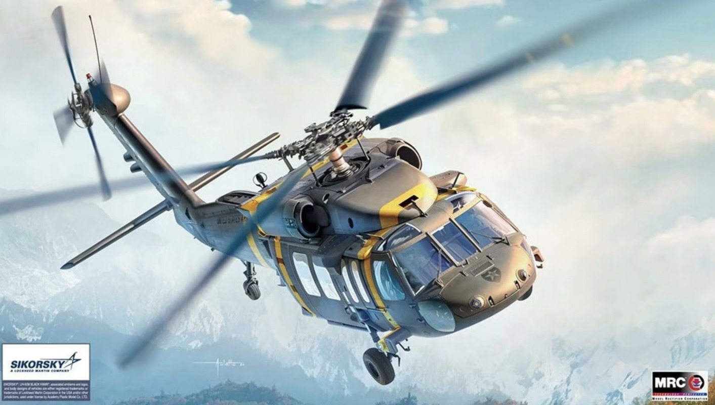 Academy Hobby 12135 1/35 UH-60 - Model Kit Academy ulasan dan harga