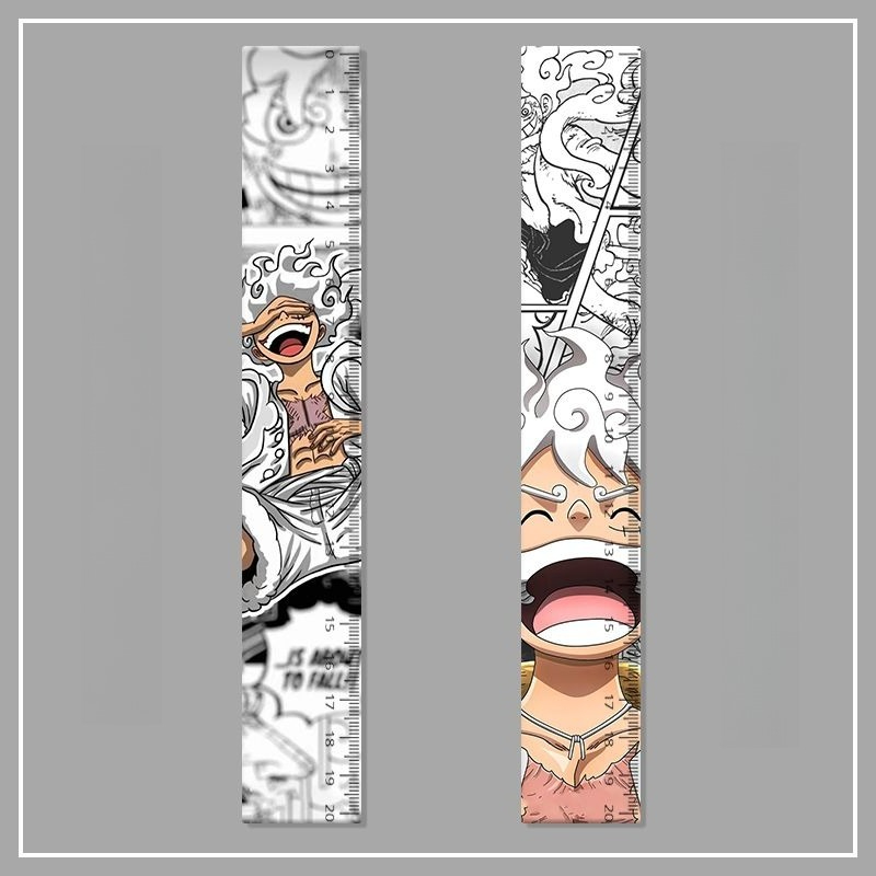 One Piece Luffy Acrylic Ruler  - Model Kit One Piece ulasan dan harga