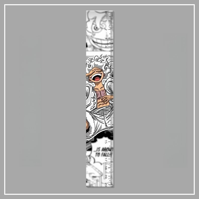 One Piece Luffy Acrylic Ruler  - Model Kit One Piece ulasan dan harga
