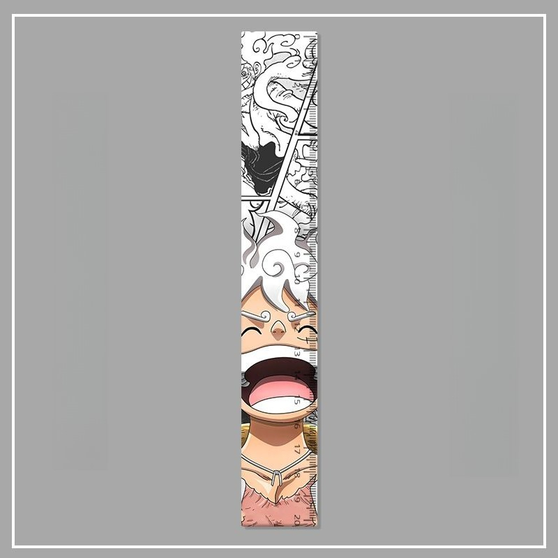 One Piece Luffy Acrylic Ruler  - Model Kit One Piece ulasan dan harga