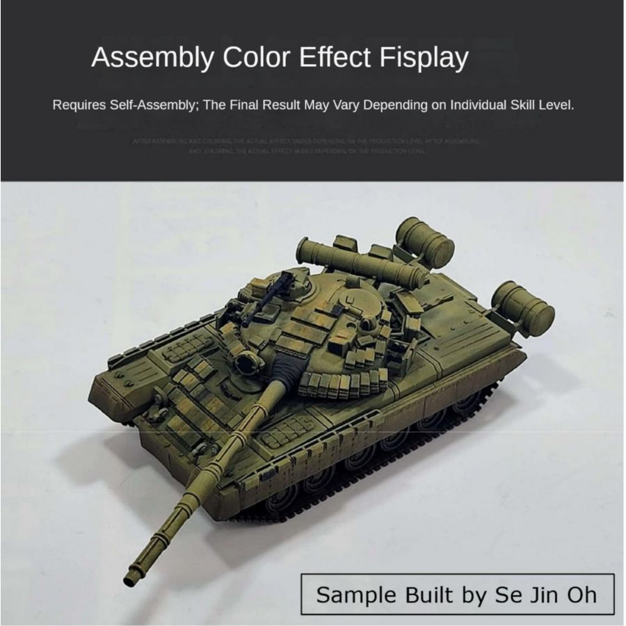 AC13434 Academy 1/72 T-80BV So - Model Kit Academy ulasan dan harga