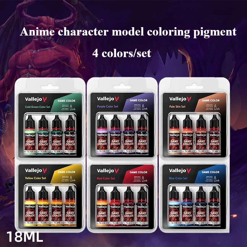 18m/ Bottle 4-color/set of Env - Paint Model Kit ulasan dan harga